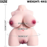 8.8Lb Male Masturbator Adult Sex Doll With Big Boobs,3 In 1 Love Doll 3D Realistic Sex Dolls For Men,Pocket Pussy Adult Toys Stroker With Vagina Anal Breast Male Sex Toy (4Kg)