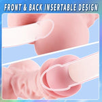 2 In 1 Realistic Dildo Male Sex Toy Sex Doll With Penetrable Pee-Hole And Anus, Lifelike Dildo Shape Pocket Pussy With Balls For Gay Sex, Male Masturbator For Men Gay