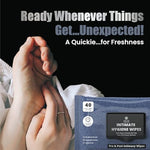 Intimate Hygiene Wipes| Unisex |Pre & Post Intimacy| 40 Count