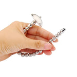 Stainless Steel Urethra Dilator Sex Toy For Men Masturbation Rod Expansion Sexual Pleasure For Men Male Beaded Urethral Sound Catheter Plug (5Mm)