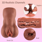 Pocket Pussies Sex Dolls For Men - Realistic Sex Dolls Pocket Pussy Male Masturbator With Lifelike Labia & Vagina & Anal Tunnel, Adult Sex Toys Stroker For Male Sex Play Game & Masturbation Pleasure