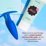 Nudge: Body Safe, Waterproof, Silicone, Sensation Plug