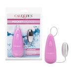 Pocket Exotics Wired Remote Controlled Bullet Vibrator - Waterproof Sex Toys For Couples - Adult Vibe Egg Massager - Pink