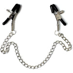 Adjustable Metal Nipple Clamps Entertainment Clip For Women Rj666 Non-Piercing Nipplerings Clip On Nipple Rings Decorative Clip For Clothing Accessories (Black/Hr44)