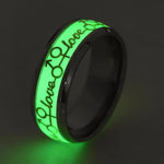 1.18In Stainless Steel Cock Ring Glow In The Dark Stimulates Testicles Delayed Ejaculation Penis Ring Increases Orgasm Longer Harder Stronger Erection Glans Rings Adult Sex Toys For Men