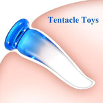 Super Soft Tentacle Anal Plugs, 6.69 Inch Colorful Flexible Dildo Sex Toys For Women,Men