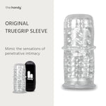 TrueGrip Penis Sleeve for Men - Realistic Masturbation Experience with Easy Cleaning
