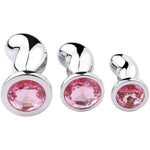 Anal Dilator Sex Toys For Massage Prostate Stainless Steel Anal Plugs For Anal Training Beaded Butt Plugs For Men And Women (S)