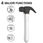 Hammer G Spot Clit Sucking Vibrator Adult Sex Toys for Woman,Pulsating Anal Dildo Vibrators Waterproof Nipple Vagina Prostate Massagers Rechargable Thrusting Clit Stimulation for Couples (black white)