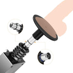 Sex Machine Suction Cup Adapter With 3Xlr Connector,Sex Machine Attachments,Universal Dildo Holder,3.9'' Suction Cup Accessory,Black