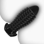 Sex Toys for Women Men Beginners 4.92 Inch Small Anal Plug with Narrow Flared Base Anus Beads G-spot Dildo Vaginal Prostate Massage Stimulation Anus Opening Trainer Butt Stretcher - Black
