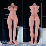 23LB Sex Doll Full Body Flexible Legs Skeleton 4 in 1 Adult Toy for Men