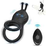 Vibrating Cock Ring Adult Sex Toys For Men, 10 Vibrations Penis Ring With Rabbit Clitoral Vibrator Couples Sex Toys, Adult Male Sex Toy Remote Control Vibrators For Men Female Couple Pleasure