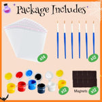 12 Pack Monster Wood Painting Kit for Halloween Crafts