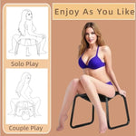 Sex Chair Multifunction Sex Position Enhancer Chair?Easy To Assemble?350 Lbs Weight Capacity, Portable & Adjustable Novelty Toy For Couples For Multiple Positions
