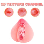 Sex Toy With Peach-Shape Pocket Pussy Male Masturbators Male Sex Toys Blowjob Penis Training Toy With Realistic Vagina Textured Penis Stimulator Adult Toys For Men