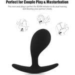 Super Mini Anal Plug Anal Toys Wearable Butt Plug Beginner Anal Training Toy Adult Anal Sex Toy Women Vagina Stimulation With Handle Bar For Couples Anus Teasing