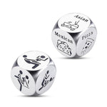 Halloween Basket Stuffers For Adults - Sex Position Dice, Husband Anniversary Steel Gifts From Wife, Food Decision Dice, Movie Night Gift Basket,Romantic Gift For Men, Gag Gifts For Boyfriend
