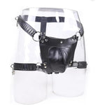 Men'S Chastity Belt Cage Devices Harness,Men'S Bdsm Adult Leather Chastity Lock Pants Underwear, Male Penis Cage Adjustable Chastity Strap Bondage Kit With Key And Lock