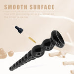 Anal Plug,Butt Plug,Anal Beads,Anal Toys,Anal Sex Toys For Men,Women,Sex Toy For Vagina,Long Butt Plugs,Anal Training For Anal Trainer,Anal Bead For Couples,G Spot Beads Toy, Black