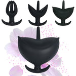 Inflatable Anal Plug, Flower-Shape Soft Butt Plug, Anal Pump, Anus Dilator Expander Anal Dildo For Unisex Gay Sex Game Prostate Massager