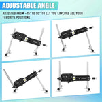 Sex Machine Dildo Machine For Women, Remote Control Sex Machines With 5 Attacments, Thrusting Dildo Machine With 3Xlr Connector Sex Toy Machine With 3.9" Suction Cup Adapter