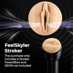 Male Stroker Skyler Lo - Feelstar Male Masturbator Molded From Real-Life Body Parts - Realistic Pocket Pussy For Men - Soft, Skin Like Material - Optimized For Keon And Powerblow