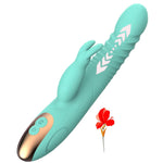 G Spot Vibrator Dildo Rabbit Vibrators Massager For Women, 3 In 1 Adult Sex Toys Clitorals G Spot Stimulator Vibrating Women Sex Toy Full Silicone Waterproof And Portable With 8 Vibration Modes