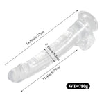 14.5 Inch Huge Realistic Dildo + 3" Diameter Huge Thick Dildo