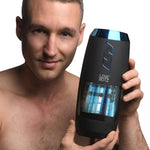 18X The Milker Slider Stroking Masturbator With Open Panel For Men & Couples. External Beads For Intense Stimulation. 3 Speeds & 6 Patterns Of Vibration Rechargeable.