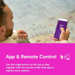Jive 2 Pink Remote Control Wearable Egg Vibrator & Bond App Control Wearable Vibrating Cock Ring - Couples Sex Toys Bundle