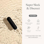 Bullet Hum Vibrators For Women | Mini Vibrator Sex Toys | Clitoris Vibrator | Personal Massager | Waterproof Vibrators | Adult Toys | Gifts For Women | Bullet - Black