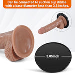 Sex Machine Attachments, 3.8" Suction Cup Adapter, 3 Pcs Thrusting Sex Toys Accessories, Thrusting Machine Attachments Realistic Dildo Adult Toys For Women