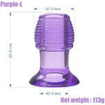 Sm Trainer Soft Rubber Hollow Anal Plug Anal Expansion Wearable Anal Plug Adult Sex Toys For Male Pleasure Teasing Flriting 3 Pcs