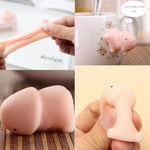 Mini Penis Adult Sex Toys For Couples, Realistic Dildos Squishy Penis Decompression Toy With 1Pcs Nipple 4Pcs Penis, Penis Stress Relief Toys Sex Game Play Relax Pressure Toy Funny Gift