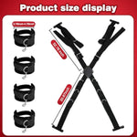 Adjustable Door Sex Swing Bondage Sex Straps Bdsm Adult Toys Sex Sling With Adjustable Handcuffs Leg Restraint, Sex Swings For Bedroom Adult Bondage Restraints Sex Toys