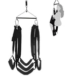 Sex Swing, Bdsm Toys 360 Degree Spinning Ceiling Swing With Steel Triangle Stand & Widened Comfortable Pads, Heavy Duty Sex Swings Sex Furniture For Couples Bedroom Bondage Restraints Adult Games