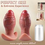 3.26 in Diameter Huge Silicone Butt Plug with Tapered Training Tip & T-Base
