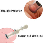 Nipple Suckers Set For Pressure Vagina Clitoral Sucker Clit Pump Bdsm Nipple Sex Toy Nipple Stimulates Pussy Sucker Twist Nipple Breast Suction Cups For Flat And Shy Nipples Women Couples 2 Pcs
