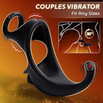 Vibrating Cock Ring With Removable Bullet Anal Vibrator Butt Plug,Silicone Penis Rings Male Sex Toys With 10 Vibration,Penis Sleeve Erection G-Spot Vibrators Adult Couples Sex Toys & Games For Men