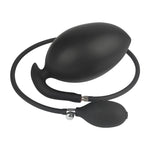 Inflatable Butt Plug, Silicone Anal Trainer with Hand Pump