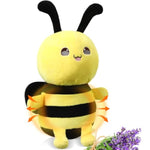 Christmas Microwavable Weighted Stuffed Animal For Kids Lavender Scented Cute Plush Heatable Coolable Plushie For Gift Adults Soothing Warmth Comfort Heating Pad For Cramps(Bee)