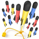 Rocket Launcher For Kids, 12 Foam Rockets And Launcher Pad, Launch Up To 100+Ft, Kids Outdoor Toys, Birthday Gift Toys For Kids Boys Girls Age 3 4 5 6 + Years Old