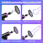 Sex Machine Thrusting Automatic Dildo Machine, Free Hand Powerful Thrusting Sex Machine For Women With Suction Cup Adapter, Female Sex Toy Adult Sex Machines
