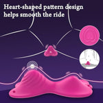 App Remote Control Vibrator- Novelties Clit Stimulator Butterfly Sit And Ride Women Sex Toy With 9+9 Vibration Modes,Dual Motor Wearable Clit Vibrator Adult Sex Toy For Female Pleasure Rose Pink