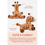 Standing Giraffe Plush| Stuffed Animal Plush Toy| Gifts For Kids| 7 Inches