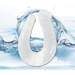 Double-Ended Dildos,Super Long Double Ended Dildos Sex Toys Soft And Flexible Double Sided Dildos Penis Double Dong G-Spot Stimulation Realistic Dildo Anal Butt Plug For Women Couples(White)