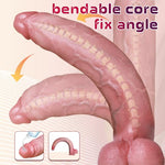 Upgraded 16” Realistic Huge Thick Dildo, Real Skin Big Giant Monster Dildo