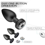 Anal Plug Vibrator With 3Pcs Butt Plug,Prostate Massager Anal Plug Vibrator,Wireless Remote Control 10 Frequency Vibration Mode, Adult Sex Toys & Games, Suitable For Men And Women And Couples Fun