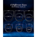 Sex Toys Penis Ring Silicone Cock Rings For Men Erection Sex, 6 Sizes Cockring Erectile Dysfunction Rings Cock Sexual Stimulation Device Couples Sex Toys Stretchy Cock And Ball Ring Anillos Para Pene